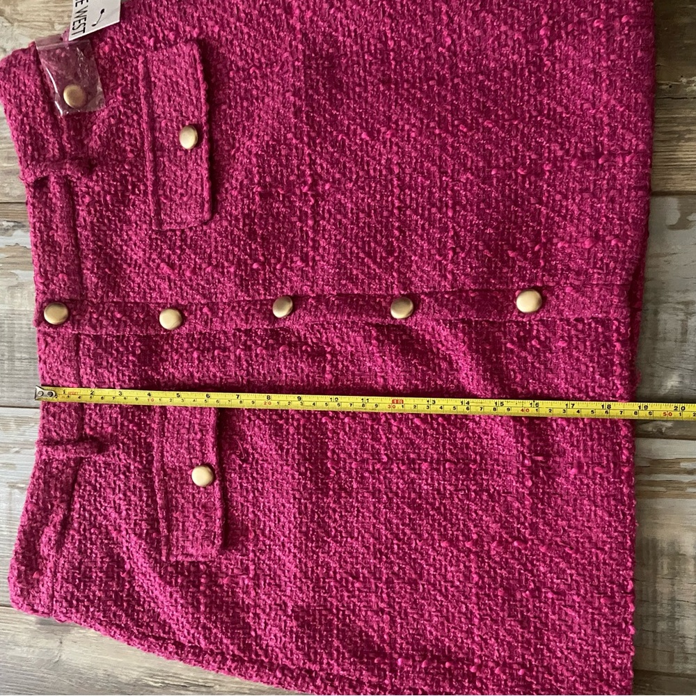 Chanel Pink Tweed Skirt